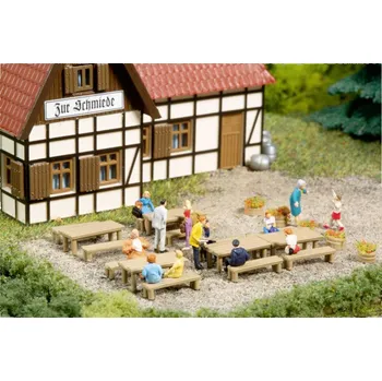 Modelářství Auhagen 44650 N Au Bänke, Tische