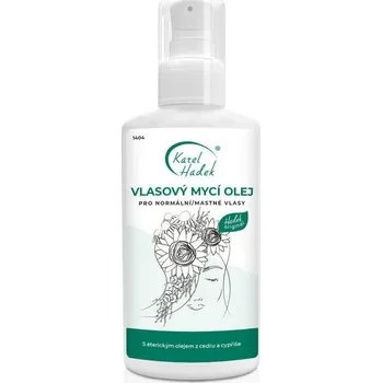 Tělový olej Vlasový mycí olej pro mastné vlasy Hadek velikost: 100 ml