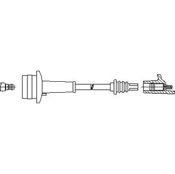 Zapalovací kabel zapalovací kabel, , BREMI, 6A43/30