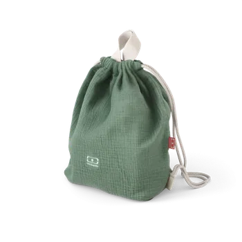 Dětský batoh na svačinový box MonBento Buddy Green | zelená