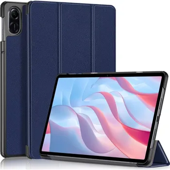 Pouzdro na tablet VSECHNONAMOBIL 64000 LEATHER Zaklápěcí kryt pro Honor Pad X9 modrý