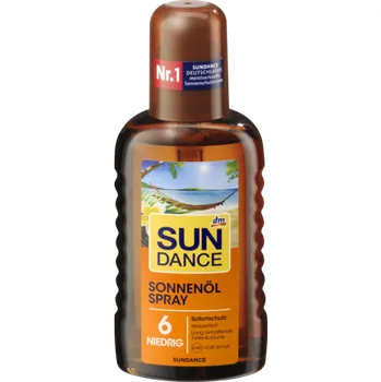 Kosmetická sada SUNDANCE OLEJ NA OPALOVÁNÍ VE SPREJI OF6 200ml NĚMECKO!