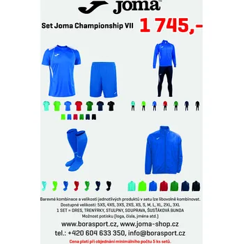 Sport Set JOMA Champioship VII - DOPORUČUJEME - AKČNÍ NABÍDKA