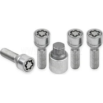 Autodoplněk Pojistné bezpečnostní šrouby M14x1,5x47 kulová R13, klíč 17, SICUSTAR VN547R13