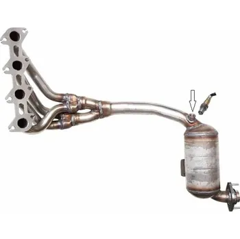 Katalyzátor Výfuk JMJ - katalyzátor výfuku MERCEDES A140 - W168 1.4, MERCEDES A160 - W168 1.6, MERCEDES A190 - W168 1.9 (PR 1091097 [099-487])