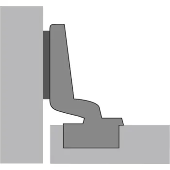 Nábytkové kování Závěs HETTICH Intermat 9943 se zavírací pružinou Závěsy - typ/konstrukční situace: Vložený závěs