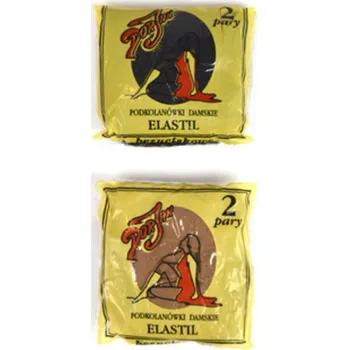 Dámské punčochy Podkolenky POLYAMID DORJAN (2 páry) nero UNI