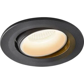 Svítidlo BIG WHITE NUMINOS MOVE S zápustné stropní svítidlo černé/bílé 2700 K 40° 1005323