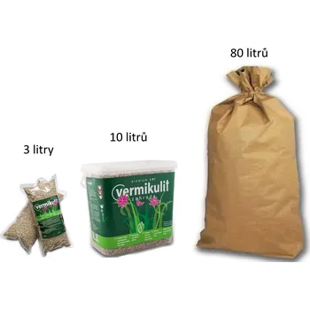 Hnojivo Grena Vermikulit - přísada do substrátu Objem: 3 L