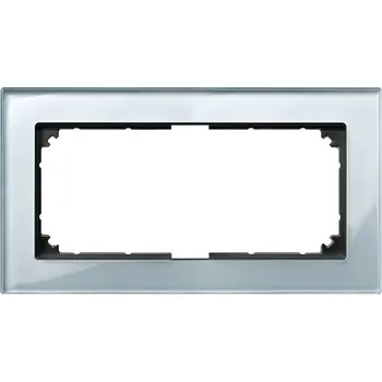 Merten rámeček kryt Systéem M stříbrná 487860 1 ks