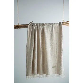 deka BC FABRICS LUXUSNÍ pléd BRAID béžový 130 x 170 cm