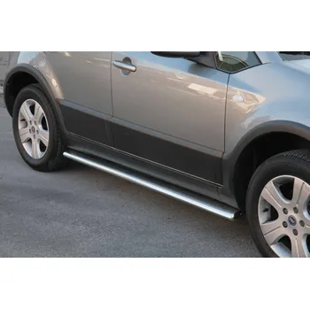 Tuning Boční ochrana oválná FIAT Sedici 2006- Misutonida TPSO/193 Leštěný nerez