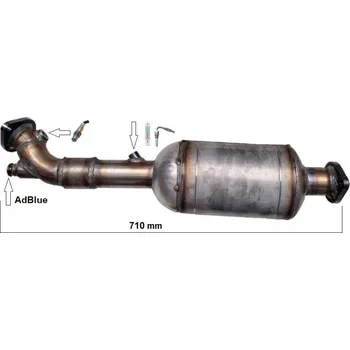 Katalyzátor Katalyzátor výfuku. (PR JMJ 1080424-5)