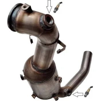 Výfukový systém Katalyzátor výfuku. (PR JMJ 1091734-3)