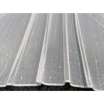 GERSTER Luxusní záclona GERSTER 20 bílá 176 cm