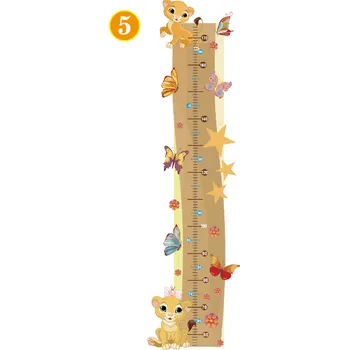 Samolepící dekorace Samolepící dětský METR na zeď - Příroda samolep