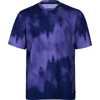 cyklistický dres HOLOKOLO Cyklistický dres s krátkým rukávem - NIGHTFALL MTB - modrá/černá 2XL