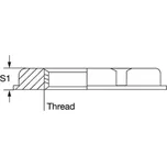 Weidmüller 1697470000 SKMU PG 13,5-K GR PG13.5 polyamid šedobílá (RAL 7035) 100 ks
