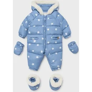 Kojenecká kombinéza zimní kojenecké kombinézy Mayoral 2662-29 hvězdičky velikost 74