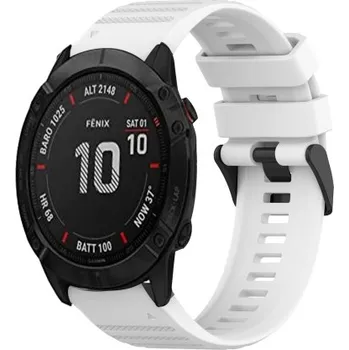 Příslušenství k chytrým hodinkám VSECHNONAMOBIL 55221 SILICONE Řemínek pro Garmin Enduro 2 / Tactix 7 bílý