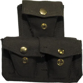 turistický batoh Britská sumka plátěná z 2. světové války - olivová