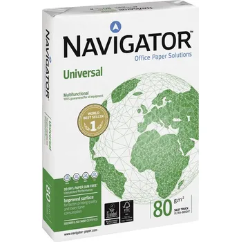 Kancelářský papír Navigator 82470A80S univerzální kopírovací papír A4 80 g/m² 2500 listů bílá