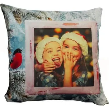 Gravírování Polštář/potah lněný Zima 38x38 cm