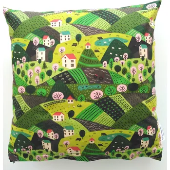 Povlak na polštářek Povlak na polštářek VESNIČKA