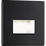 Paulmann 93094 Wand EBL Edge LED vestavné nástěnné svítidlo, LED, 1.40 W, černá (matná)