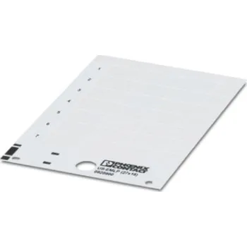 Rozvaděč Phoenix Contact 0828903 US-EMLP (60X15) YE značení přístrojů Druh montáže: nalepení Potisknutelná plocha: 60 x 15 mm žlu