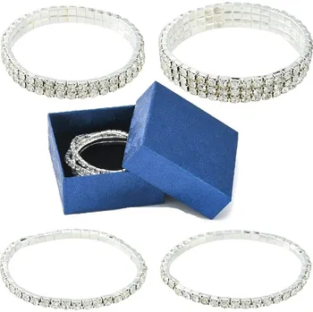 Kosmetická sada Dárková sada FIONA v krabičce 4 náramky štras