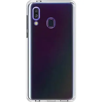 Pouzdro na mobilní telefon Silikonový obal pro Samsung Galaxy A40 A405F - průhledný