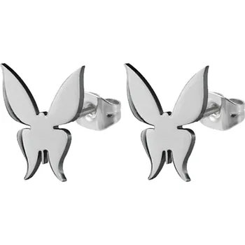 Náušnice Zlatnictví Helios Náušnice motýl chirurgická ocel