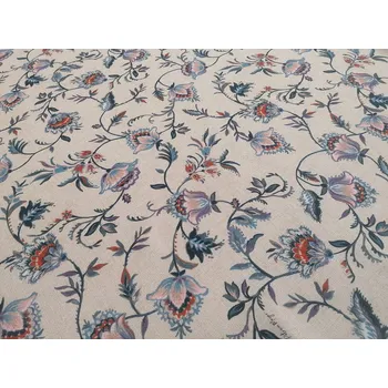 BYTEMA Dekorační látka MALÝ KVĚT MODRÝ šíře 140 cm