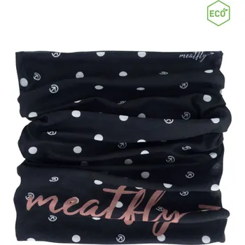 Nákrčník Šátek Meatfly Cody černá/puntíky One Size