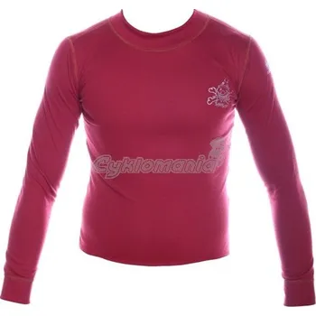 Sensor Double Face tričko dětské dl. rukáv červené 140