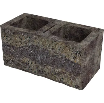 Zahradní obrubník DITON Okrasná tvárnice oboustranná B 390x200x190 mm pískovo-hnědá