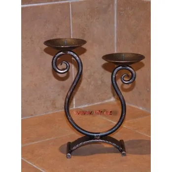 Svícen Kovový svícen Účko