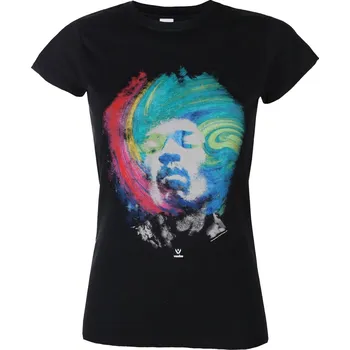 Dámské tričko Tričko metal dámské Jimi Hendrix - Galaxy - ROCK OFF - JHXTS14LB - L