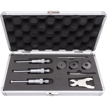 Sada třídotekových mikrometrů (dutinoměrů) KINEX/K-MET 6-12 mm, 0,001mm, DIN&nbsp;863, IP&nbsp;54 (7089-03-012)