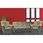 FALCO Sedací souprava Agata 3+1+1 béžový list