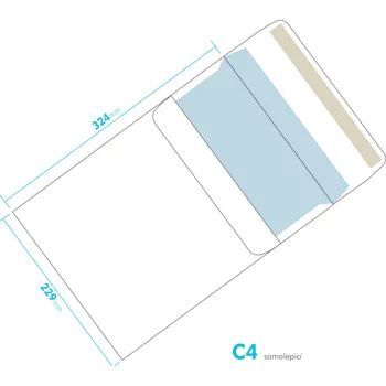 Obálka Dopisní obálka - C4 samolepící