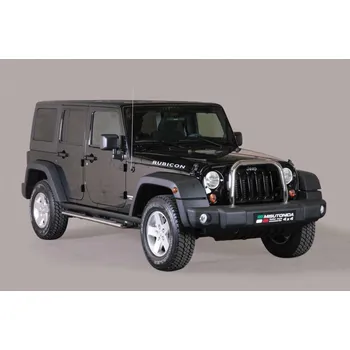 Tuning Přední ochranný rám Medium JEEP Wrangler 2011- Misutonida MED/296 černý povrch