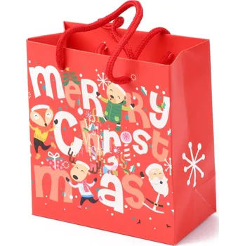 Dárková taška Dárková taštička Vánoce 15x14 cm