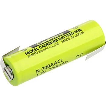Nabíječka baterií Panasonic AA ZLF speciální akumulátor AA pájecí špička ve tvaru Z Ni-Cd 1.2 V 700 mAh 1 ks