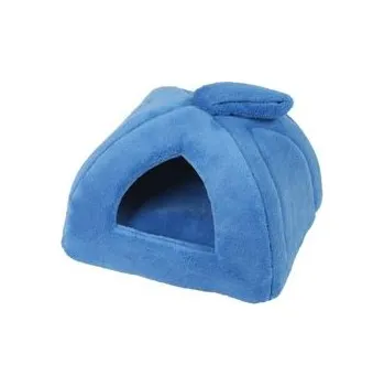 Pelíšek pro psa Pelech domek Iglů velký 45x45cm A02 Modrá 1ks