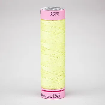 Nit Univerzální šicí nit Amann ASPO 120 polyesterová, světle pistáciová 1343, návin 100m