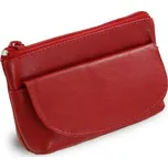 Kožená klíčenka Arwel 0369­ - červená