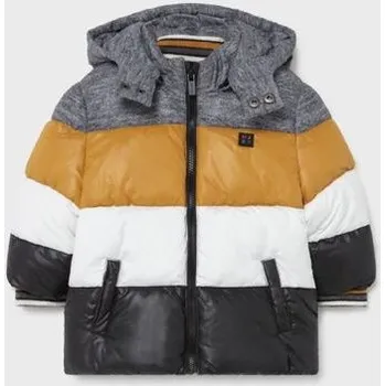 Kojenecká bunda kojenecká prošívaná zimní bunda pruhovaná Mayoral 2419-48 velikost 74