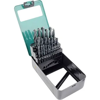 Příslušenství k nářadí Brüder Mannesmann M54341 sada spirálových vrtáků, 25dílná, 1 mm, 1.5 mm, 2 mm, 2.5 mm, 3 mm, 3.5 mm, 4 mm, 4.5 mm, 5 mm,